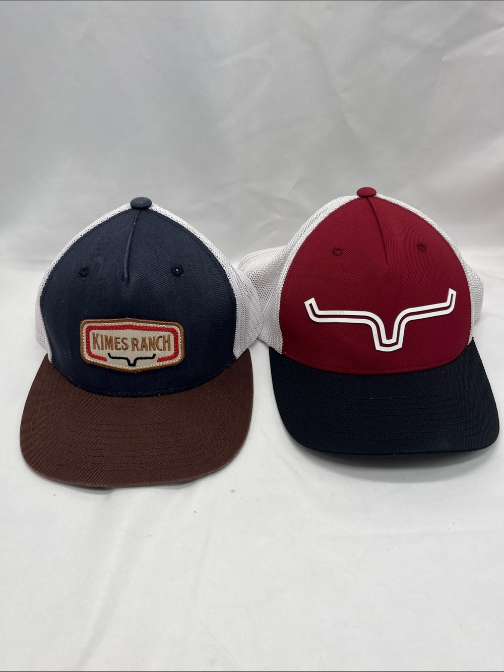 Bundle (2) Kimes Ranch Western Baseball Hats